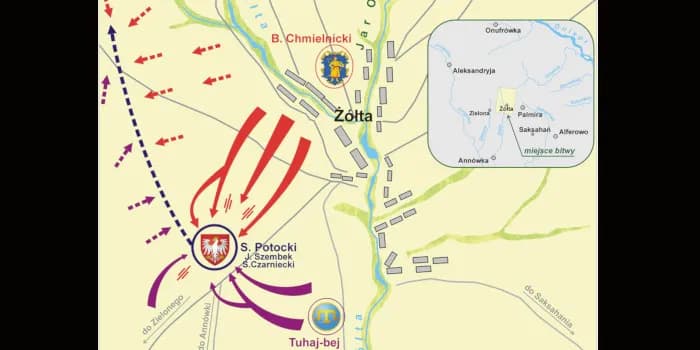 Bitwa pod Żółtymi Wodami - Kluczowe fakty i wydarzenia historyczne Bitwy Żółte Wody