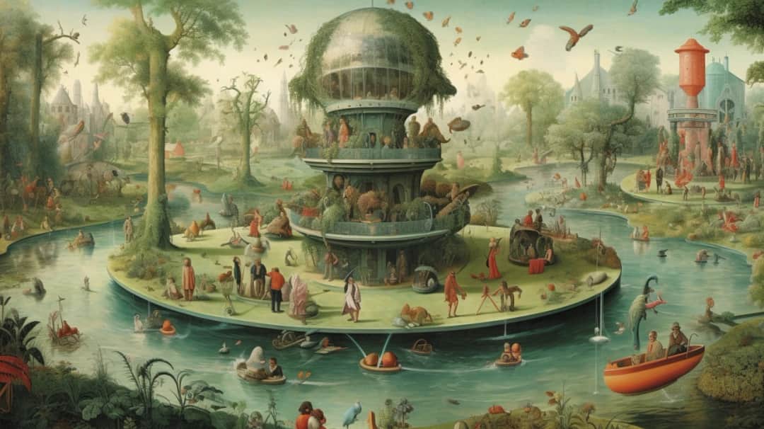 Odkryj Ogród Ziemskich Rozkoszy: Bosch Tryptyk, Interpretacja i Analiza Obrazu